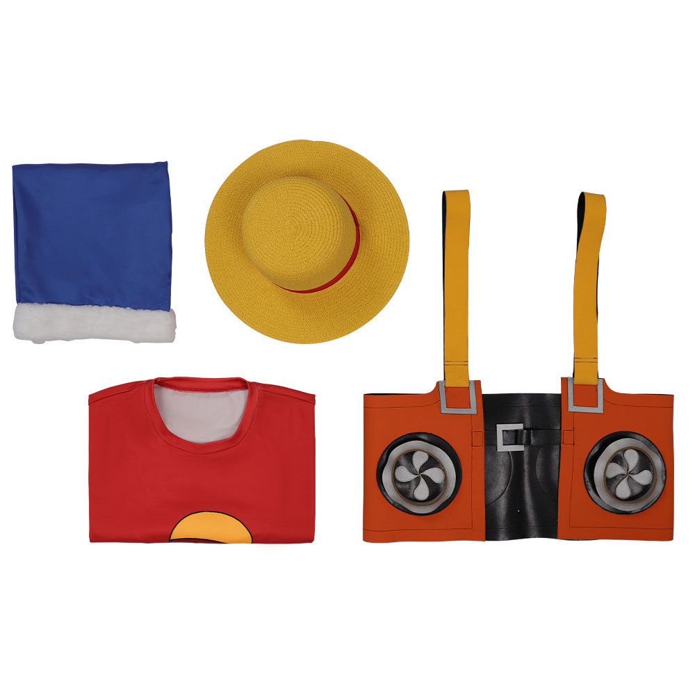 One Piece Film Monkey D Luffy Halloween Costume