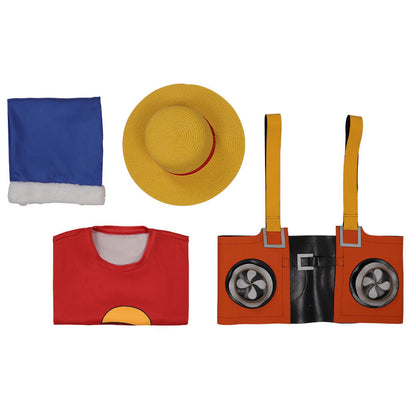 One Piece Film Monkey D Luffy Halloween Costume