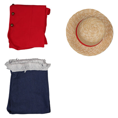 One Piece Luffy Toll Full Cosplay Costume