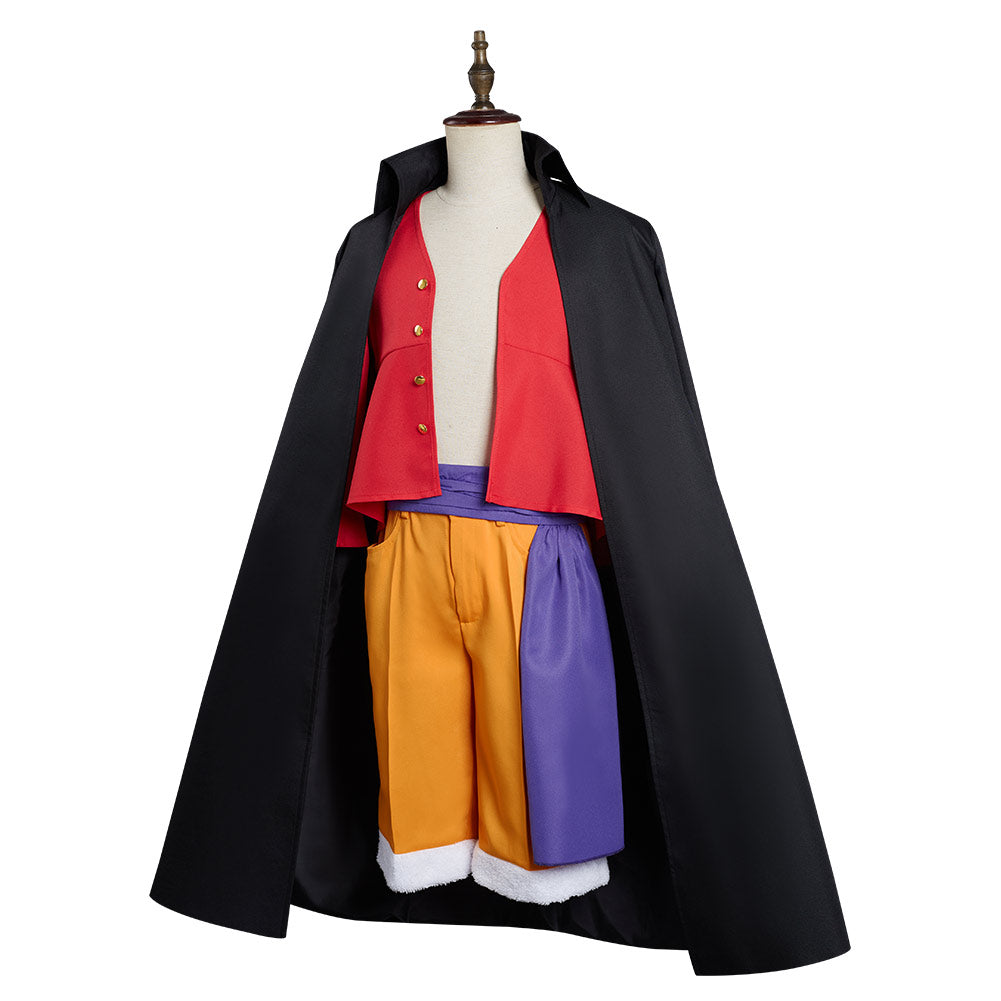 One Piece Monkey D Luffy Cosplay Costume Halloween Carnival Suit