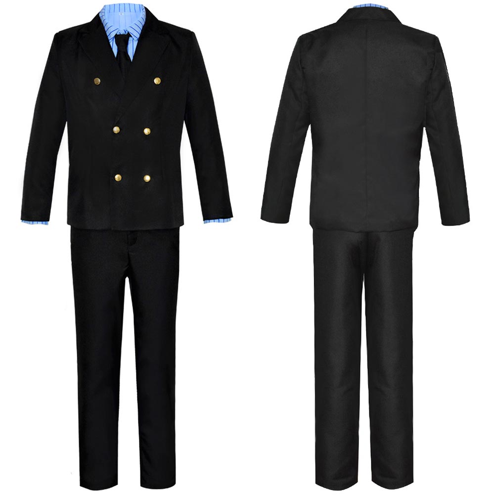 One Piece Sanji Cosplay Costume Halloween Carnival Suit