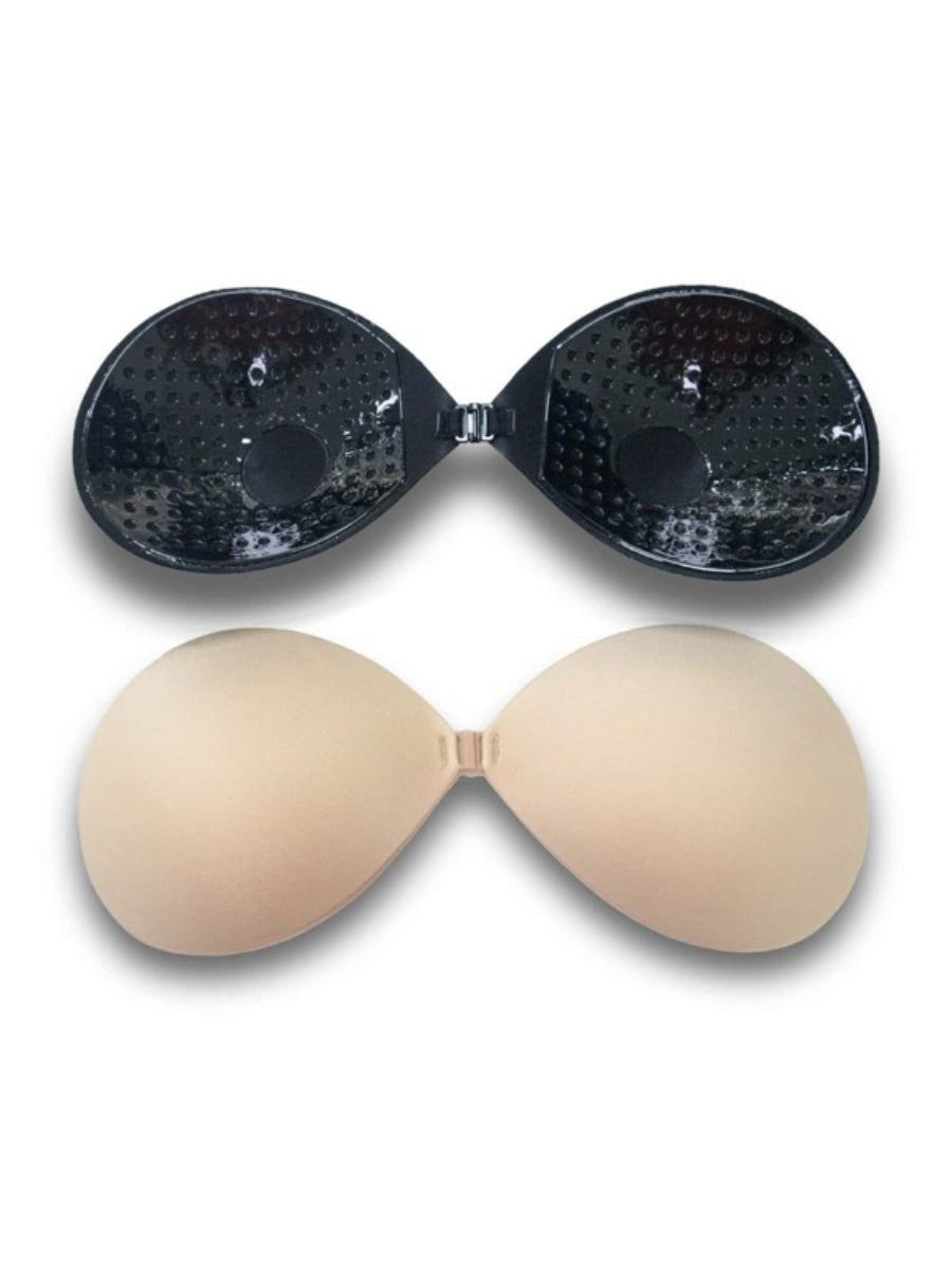 Pack Of 2 Front Close Self Adhesive Bra