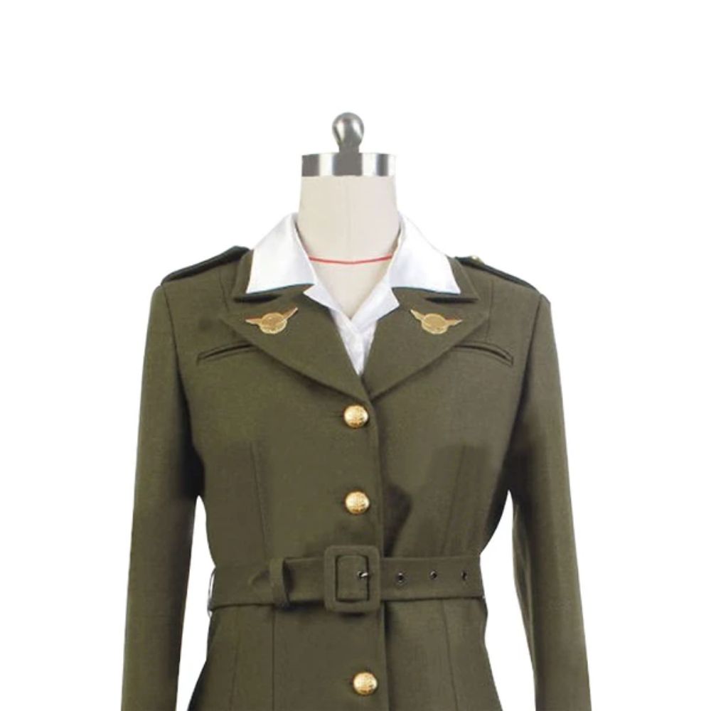 Peggy Carter Suit Cosplay Costume Version