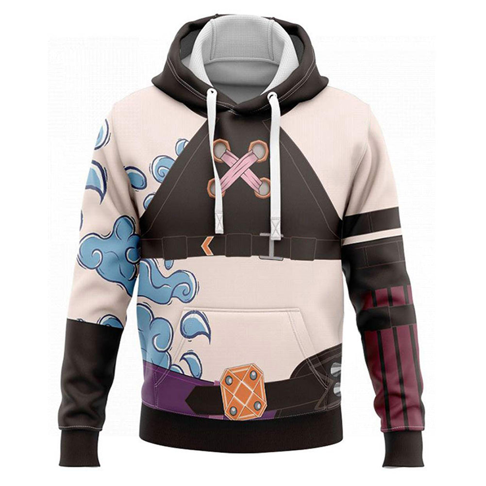 Printed Hooded Sweatshirt XXL