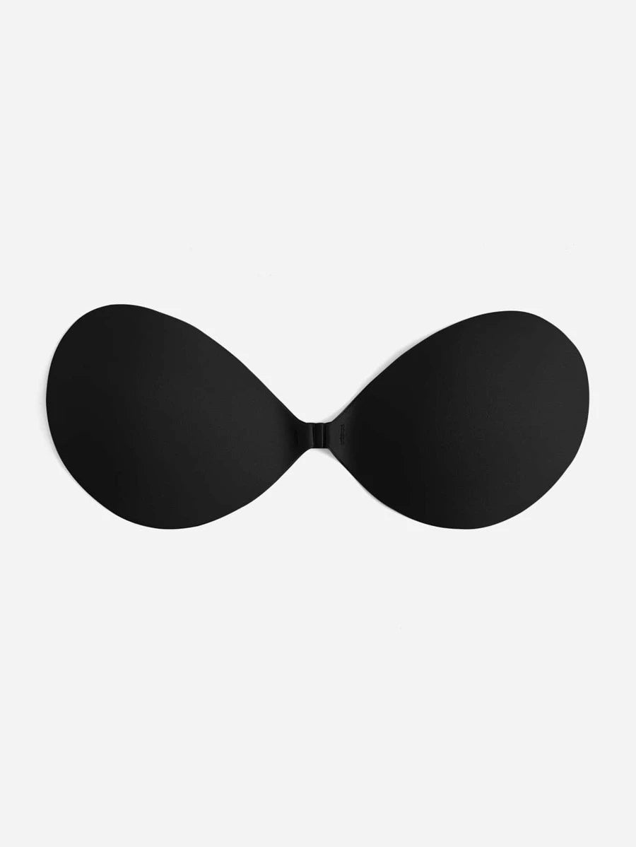 Solid Self Adhesive Bra Black