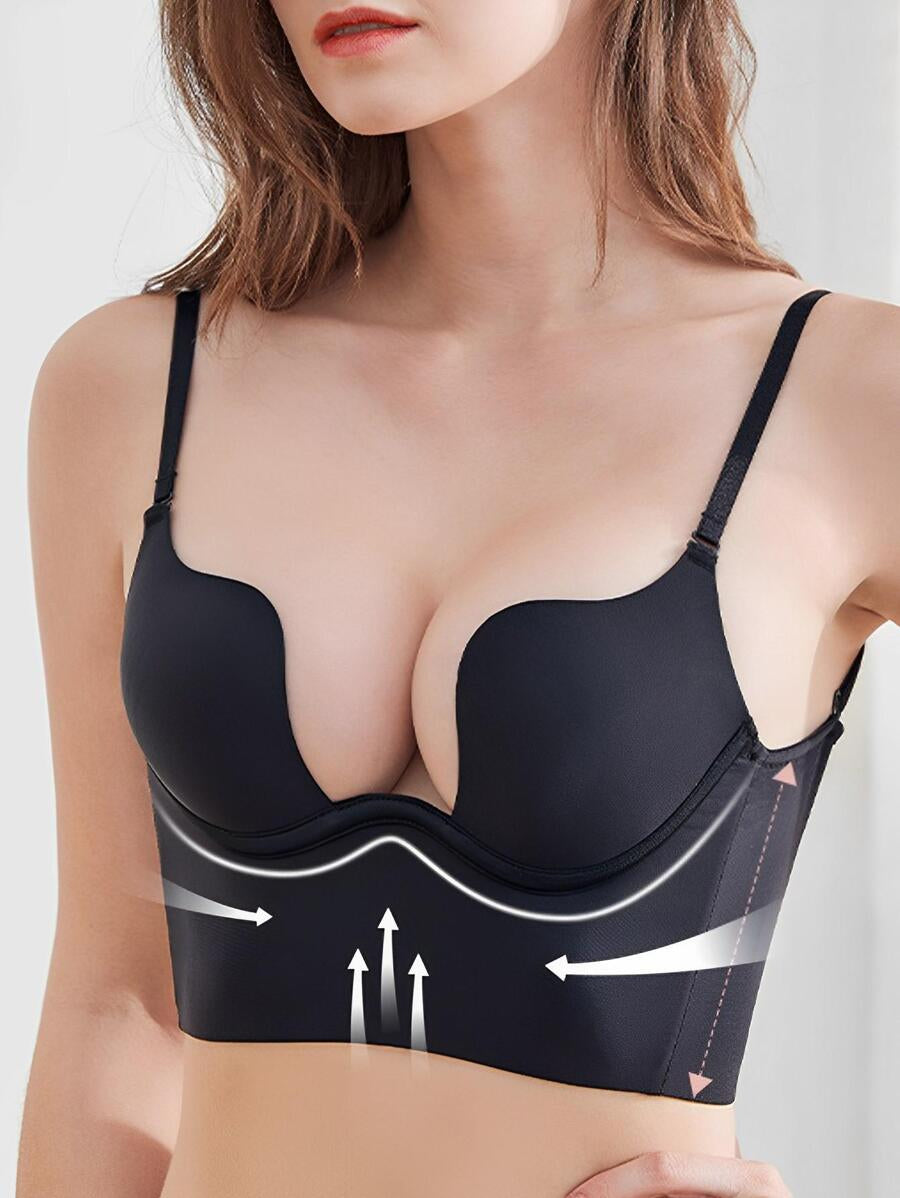 Solid Underwire Bra