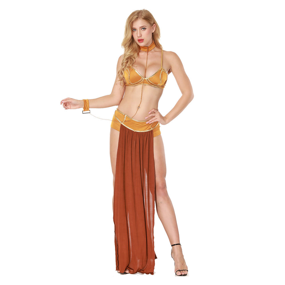 Star Wars Leia Carnival Cosplay Costume Dress