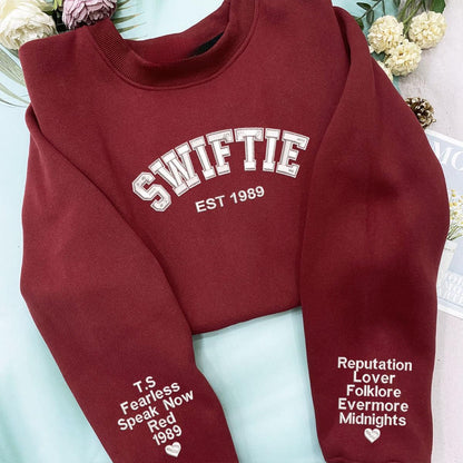 Swiftie Era Sweatshirt Red