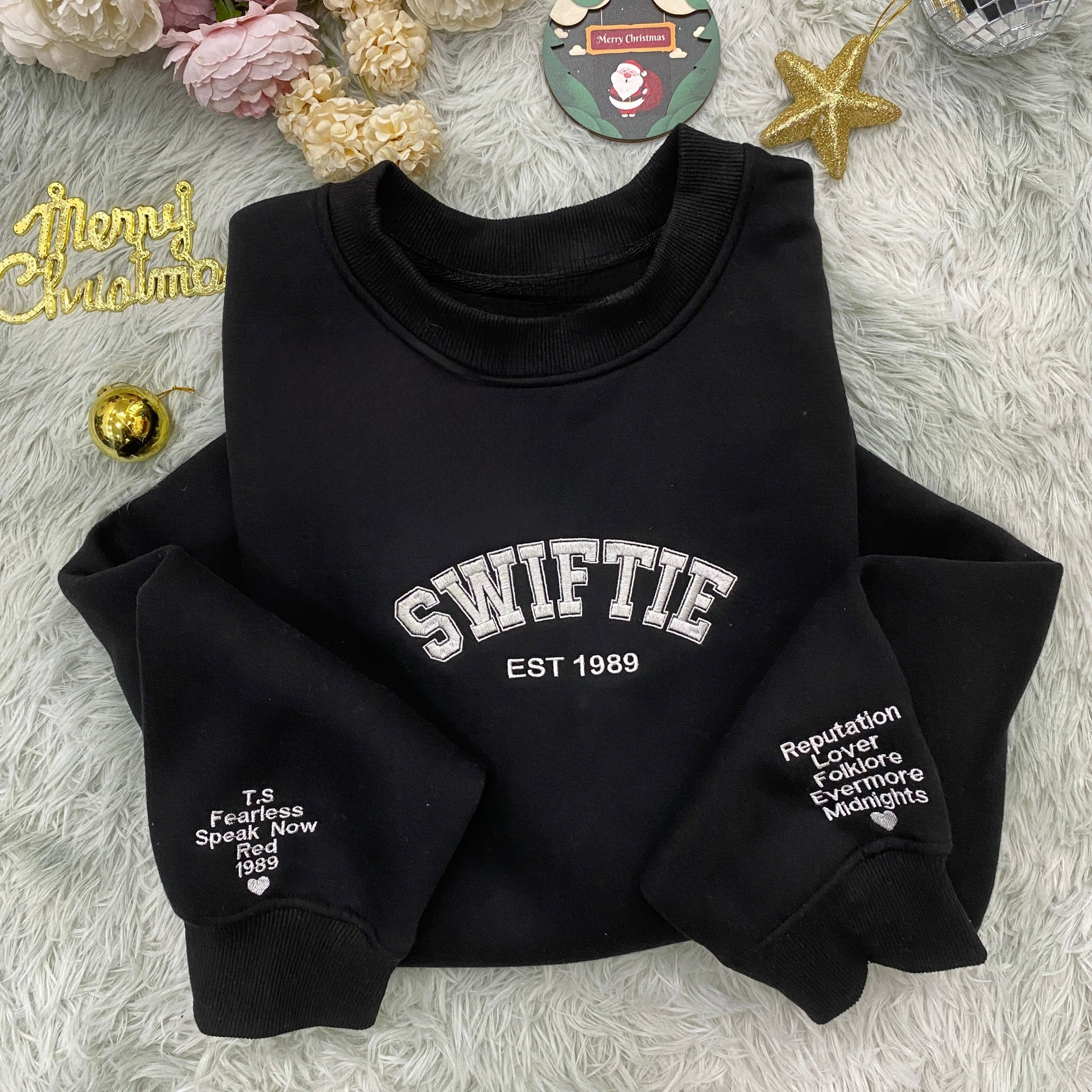 Swiftie Era Sweatshirt Black