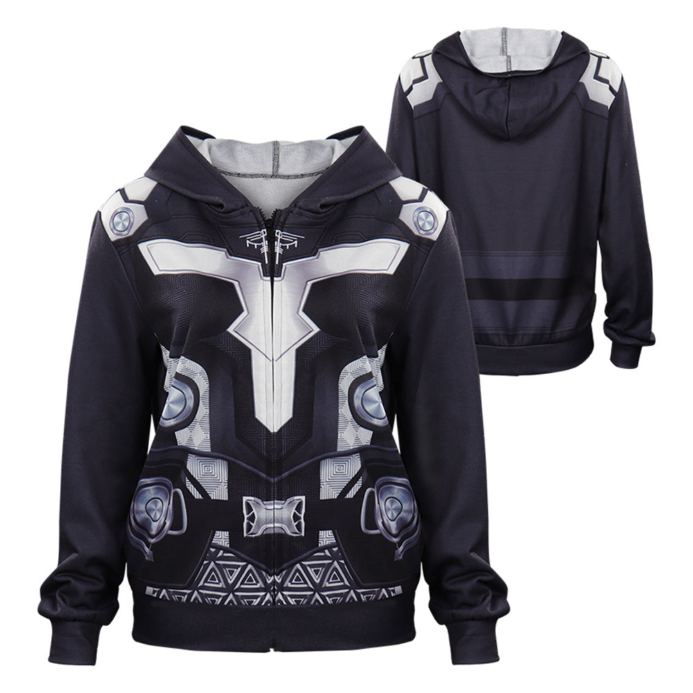 Thor 4 Valkyrie Hoodie Cosplay Costume