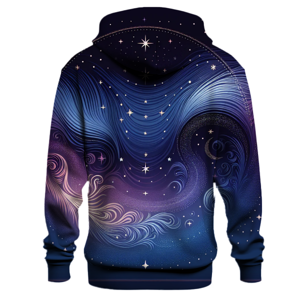 Starry Night Dream Gradient Hoodie