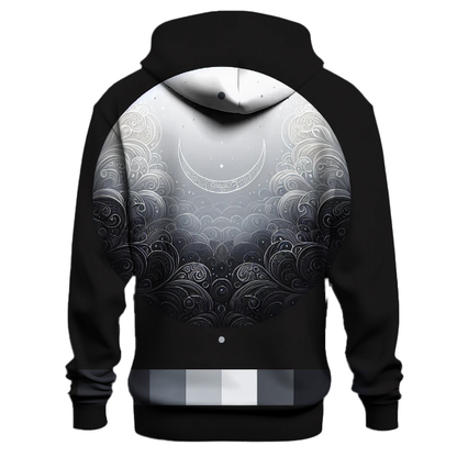 Moonlit Mist Gradient Hoodie