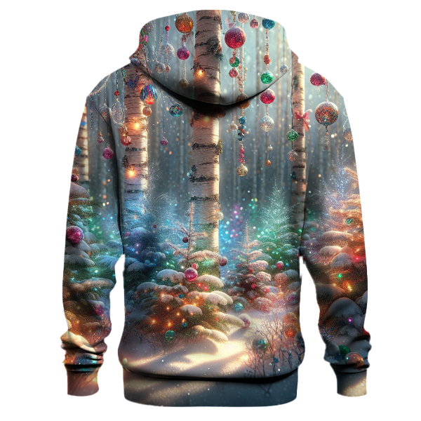 Festive Tinsel Forest Hoodie