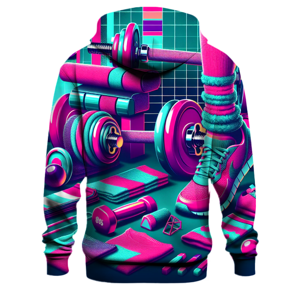 80s Workout Vibes Hoodie