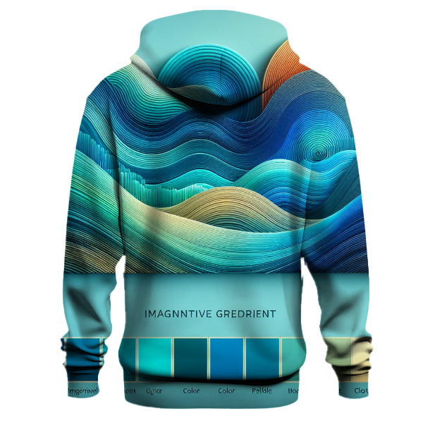 Bright Ocean Gradient Hoodie