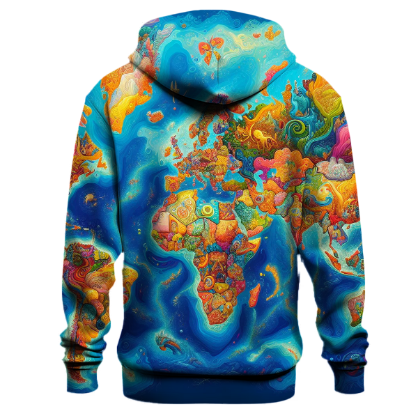 World Map Adventure Hoodie