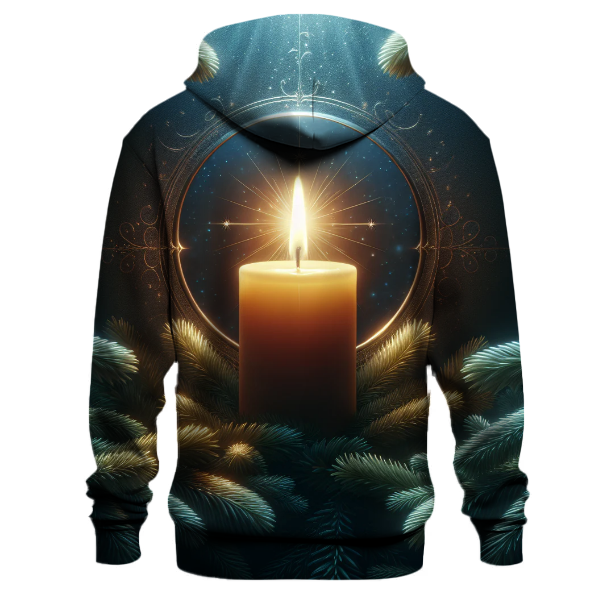 Yule Candle Glow Hoodie