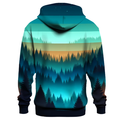 Mysterious Twilight Forest Hoodie