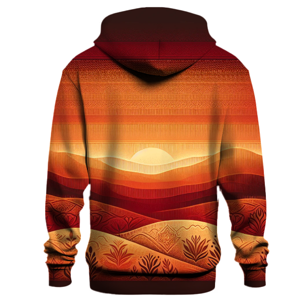 Terracotta Sunset Gradient Hoodie