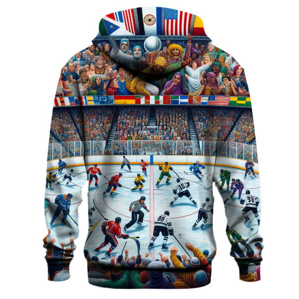 Ice Hockey Champion Spirit Hoodie