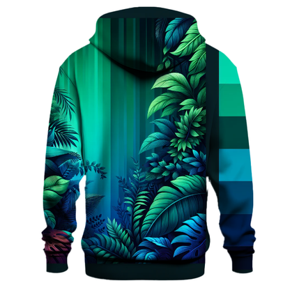 Rainforest Jewel Tones Hoodie