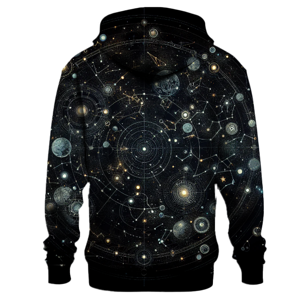 Celestial Map of the Stars Hoodie