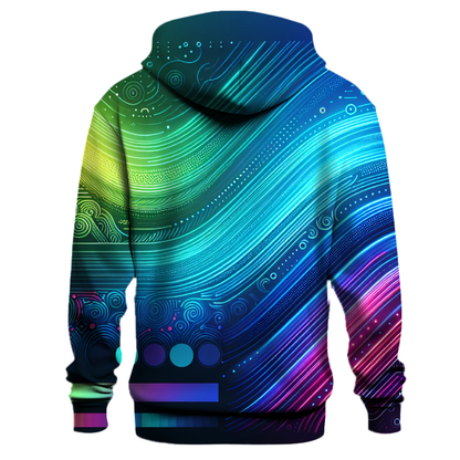 Bold Neon Nights Hoodie