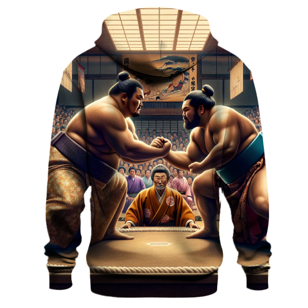 Sumo Wrestling - Ancient Strength Hoodie