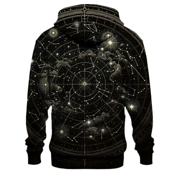 Celestial Constellation Map Hoodie