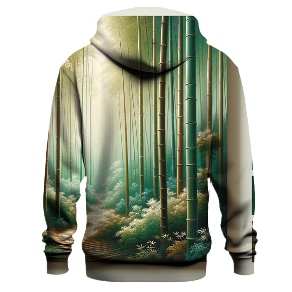 Serene Bamboo Forest Hoodie