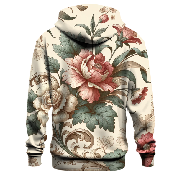 Vintage Floral Patterns Hoodie