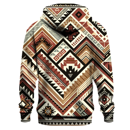 Abstract Aztec Groove Hoodie