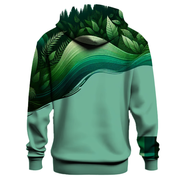 Dreamy Rainforest Gradient Hoodie