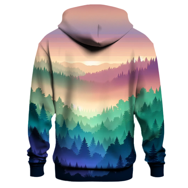 Forest Dusk Hues Hoodie