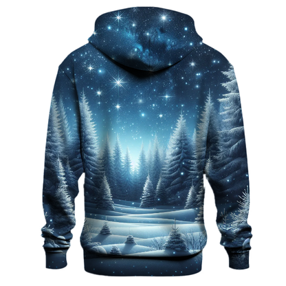 Twinkling Starry Christmas Nights Hoodie