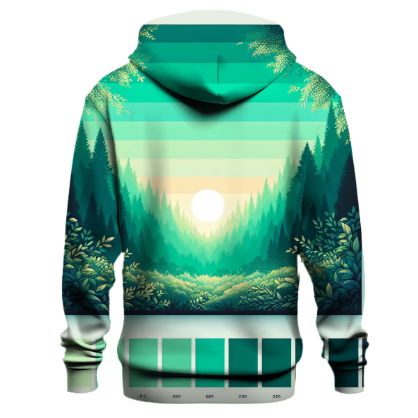 Mint Forest Canopy Hoodie