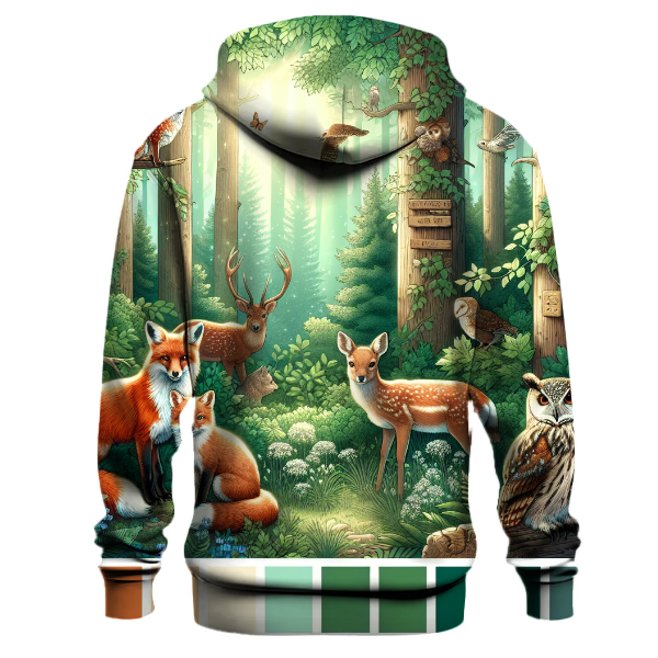 Mysterious Forest Creatures Hoodie