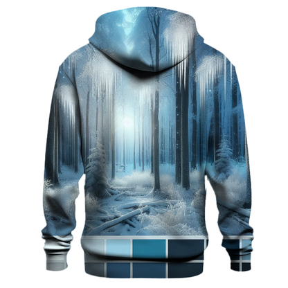 Icicle Fantasy Forest Hoodie