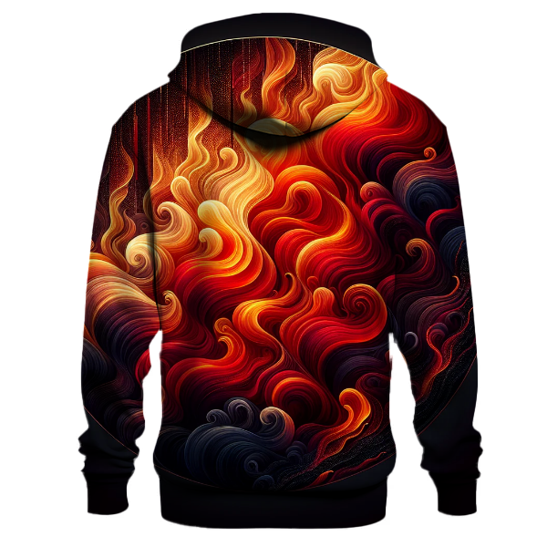 Garnet Flame Gradient Hoodie