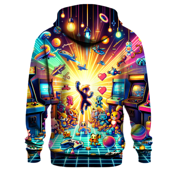 Retro Gamer Paradise Hoodie