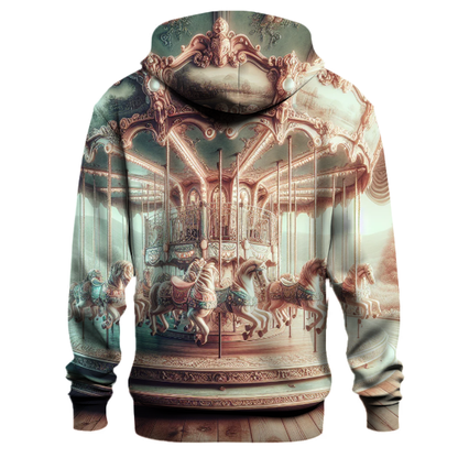 Whimsical Carousel Dreams Hoodie