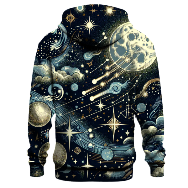 Cosmic Starry Nights Hoodie