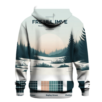 Nordic Forest Whispers Hoodie