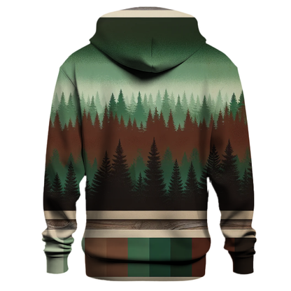 Rustic Forest Retreat Hoodie