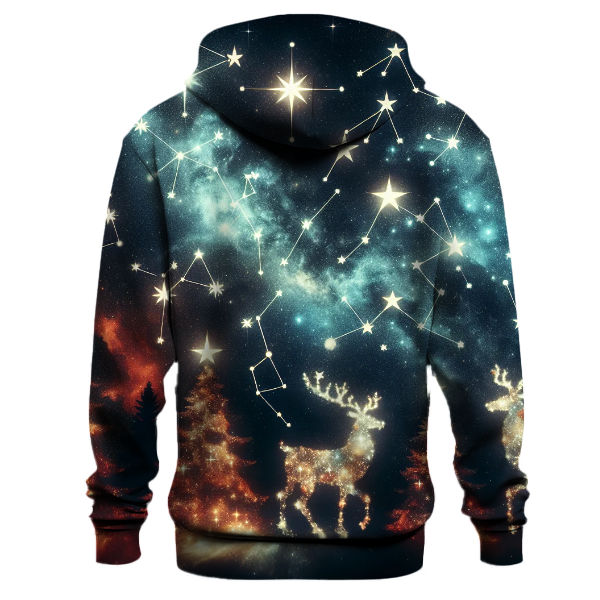 Starry Christmas Constellations Hoodie