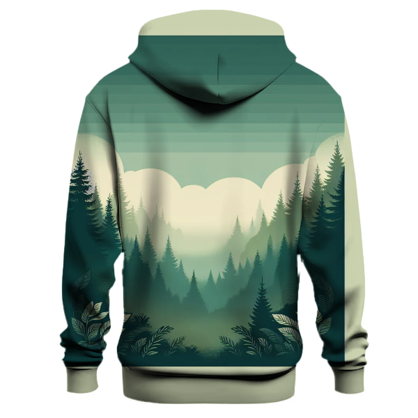 Calm Forest Retreat Hoodie