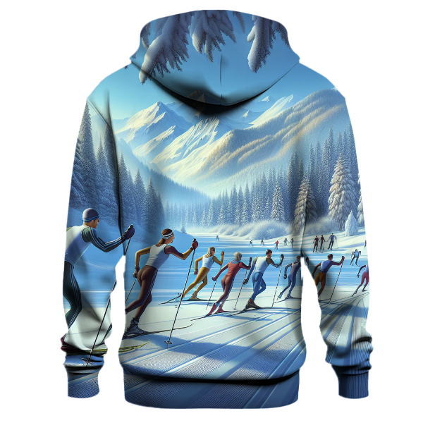 Cross-Country Skiing Hoodie