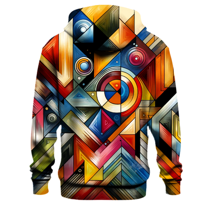 Abstract Geometric Harmony Hoodie