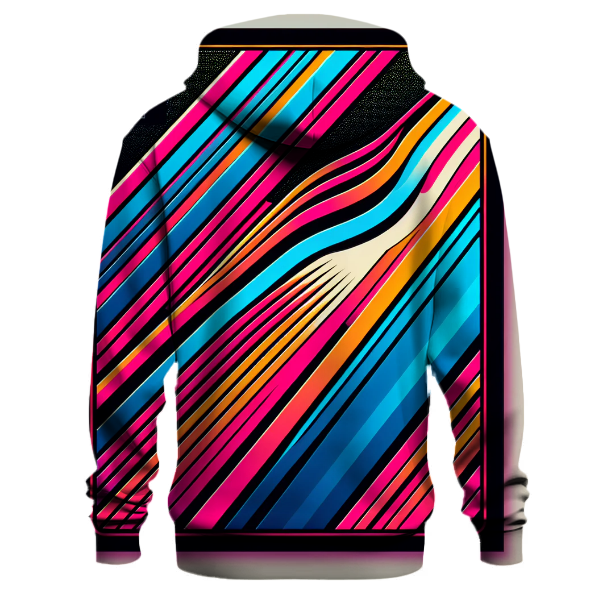 70s Groove Stripes Hoodie