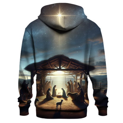 Starry Night Nativity Hoodie